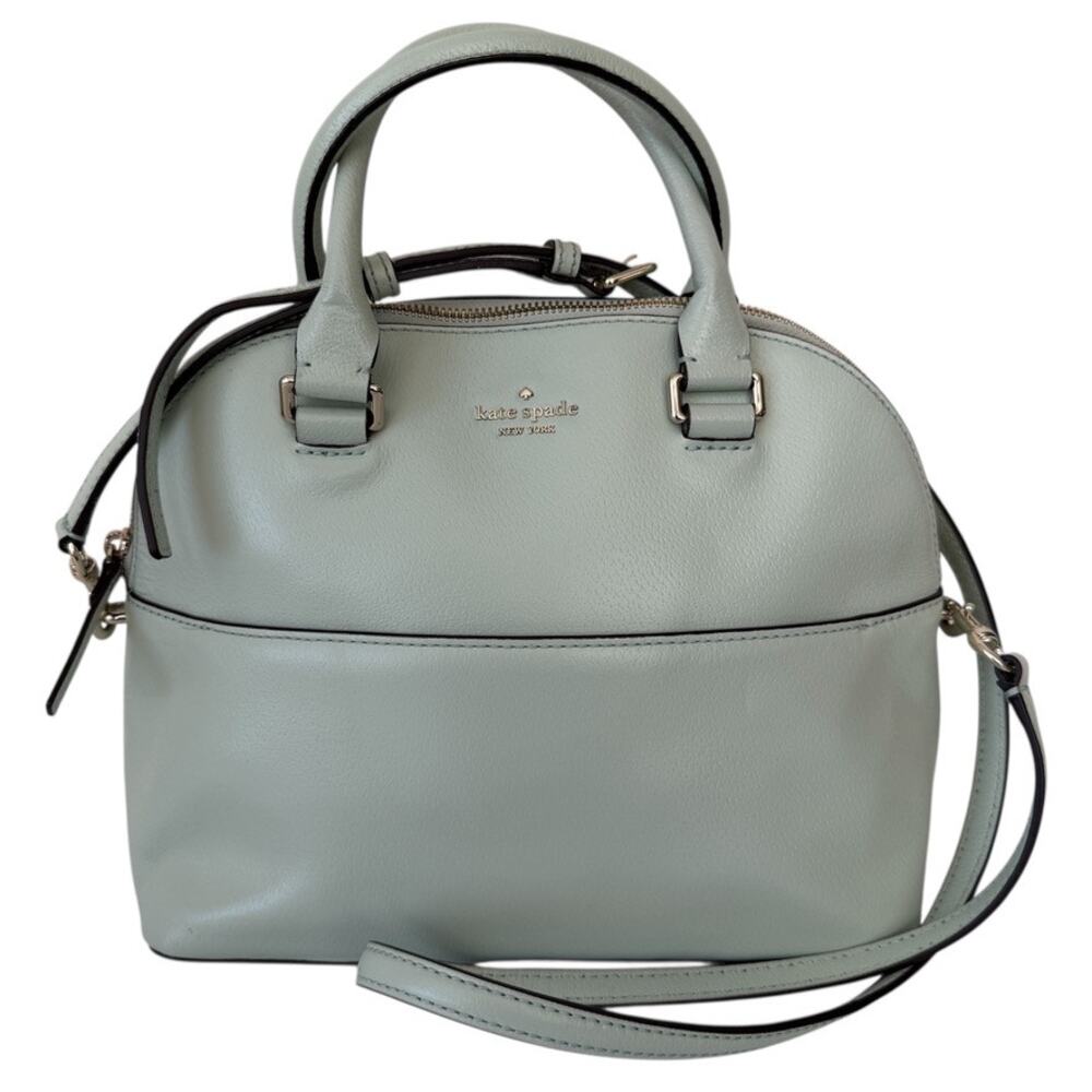 Kate Spade Grove Street Carli Satchel Mint Frosting Color Way Shoulder Bag